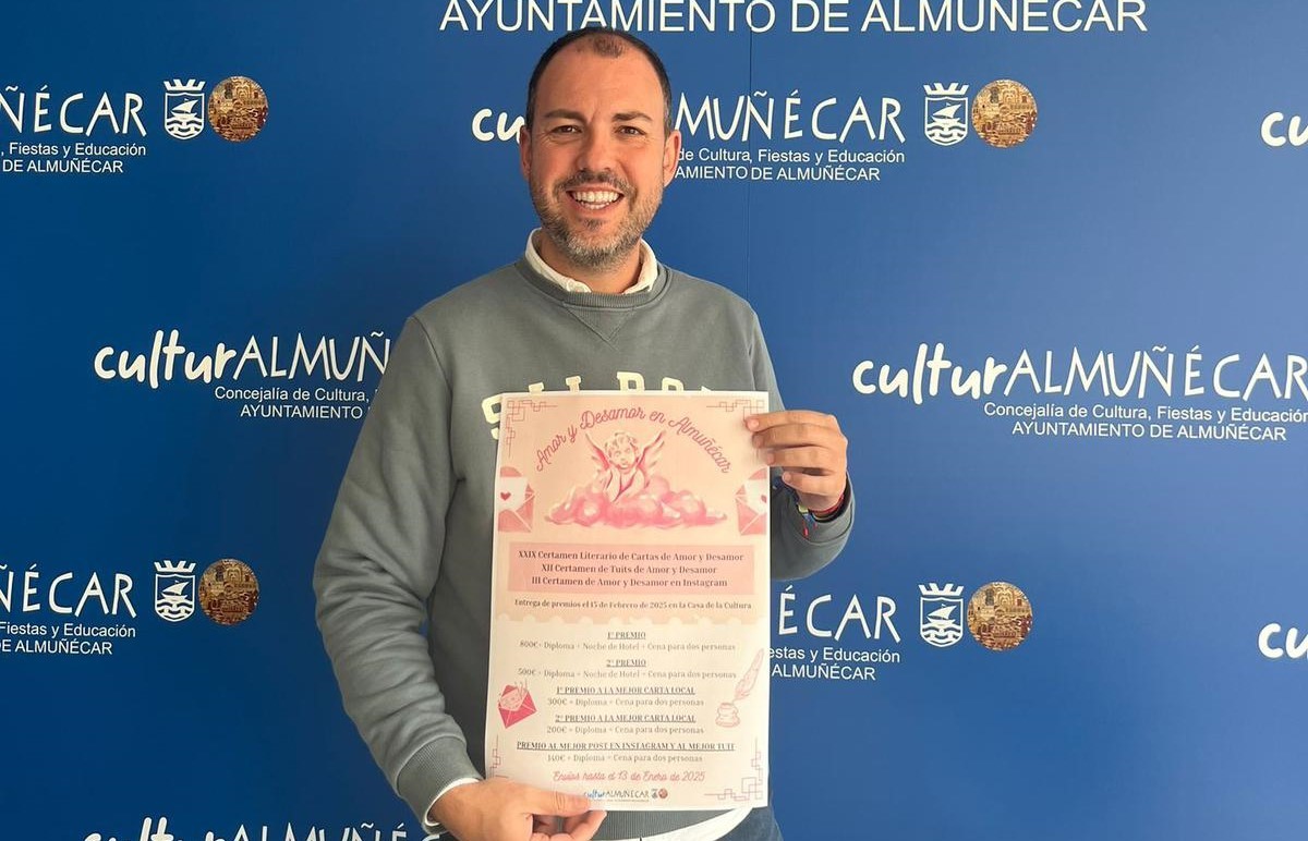 El plazo para presentar obras al Certamen de Cartas de Amor y Desamor finaliza el próximo 15 de enero